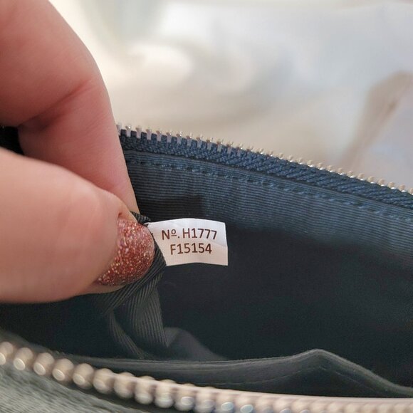 Coach Wristlet – Black Pebbled Leather – 2015 – NWT Retails: $75 - Picture 6 of 6